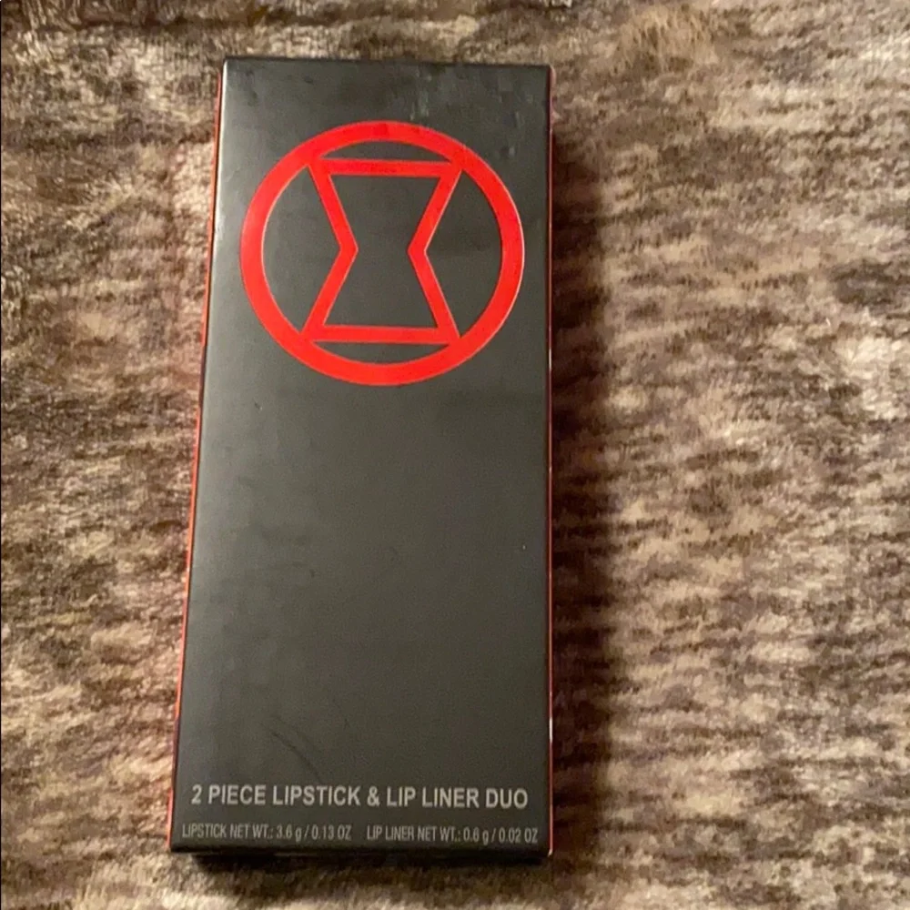 Marvel MCU Avengers Cosplay Black Widow 2 Piece Lipstick & Lip Liner Ulta‎